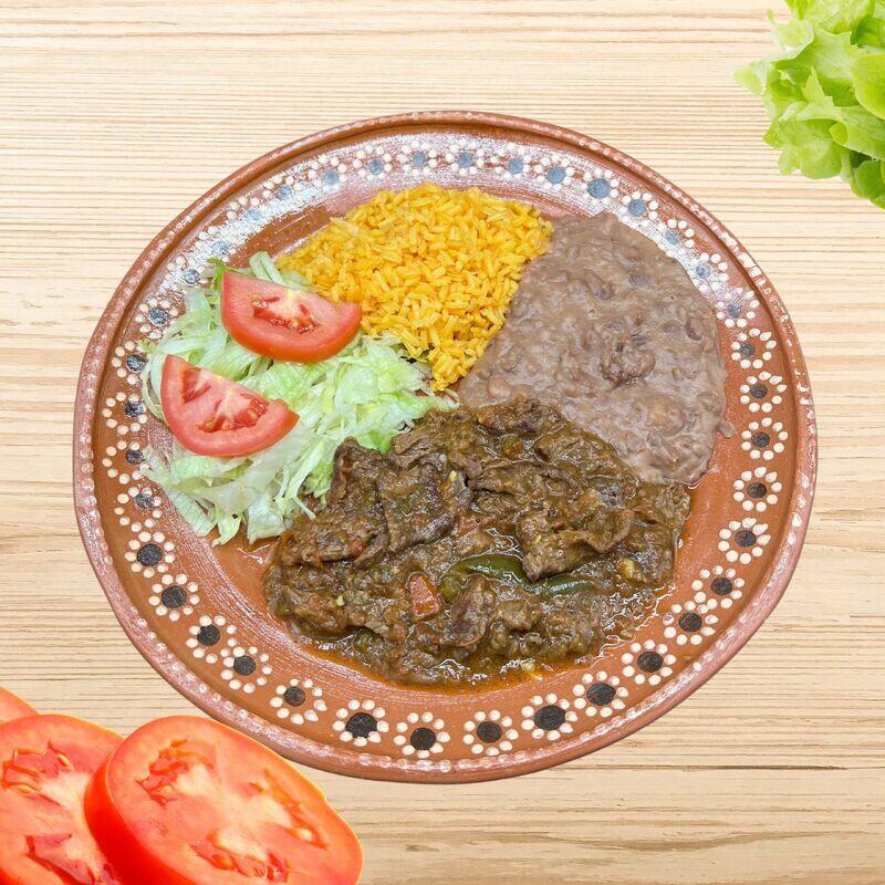 #9 PLATILLO BISTEC RANCHERO